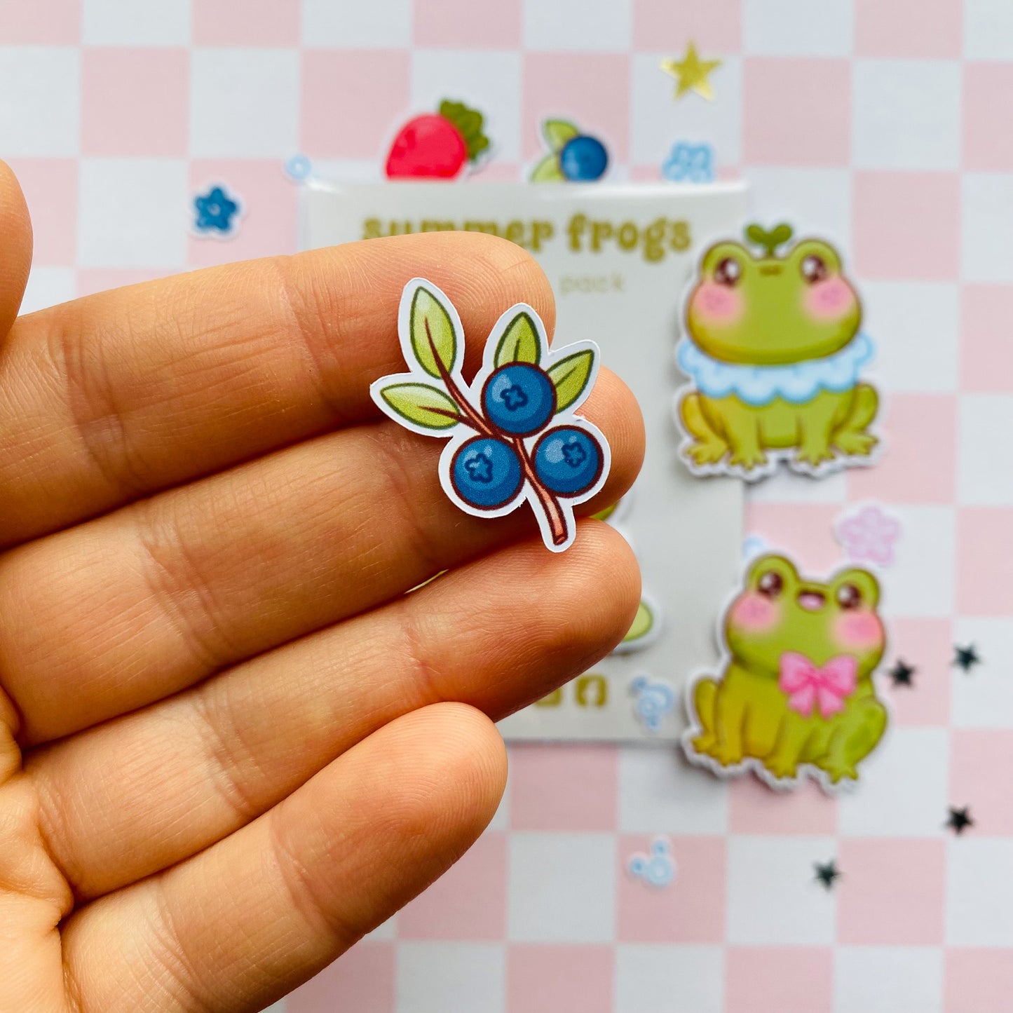 Summer Froggies Sticker Pack
