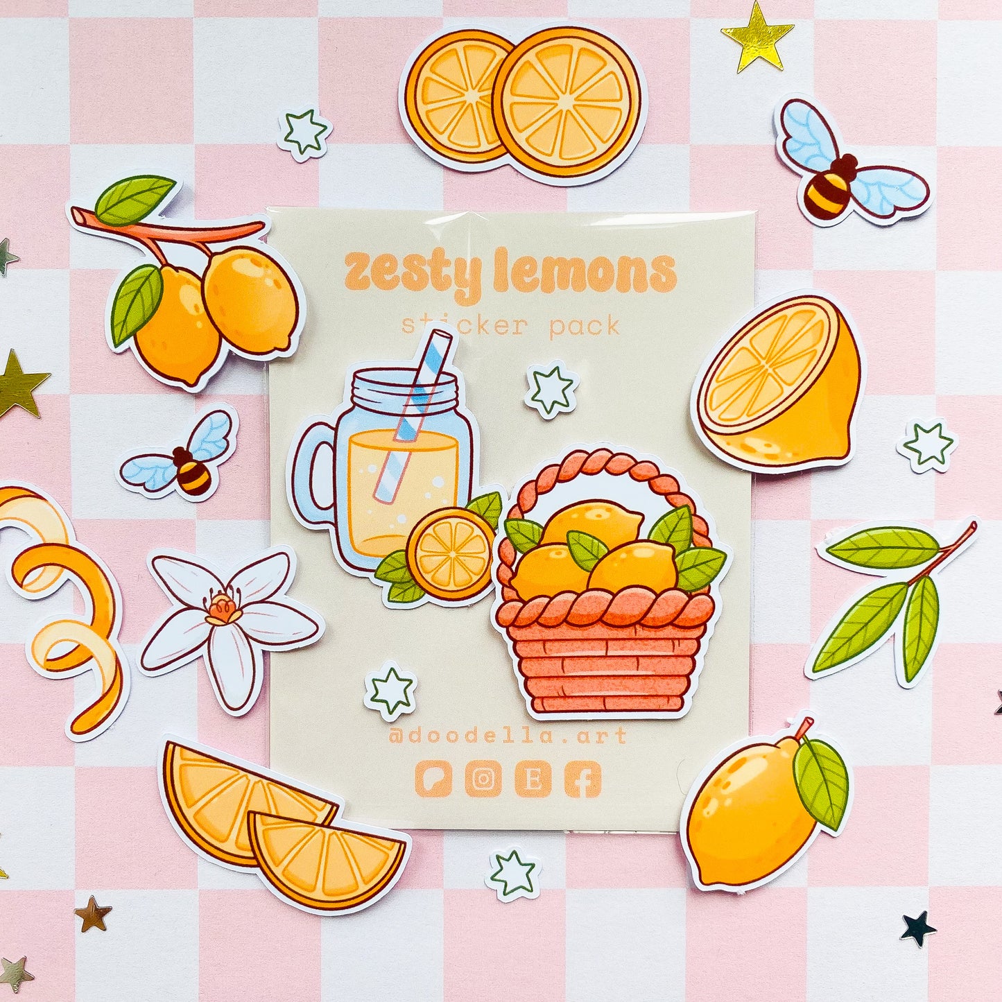 Summer of Lemons Sticker Pack