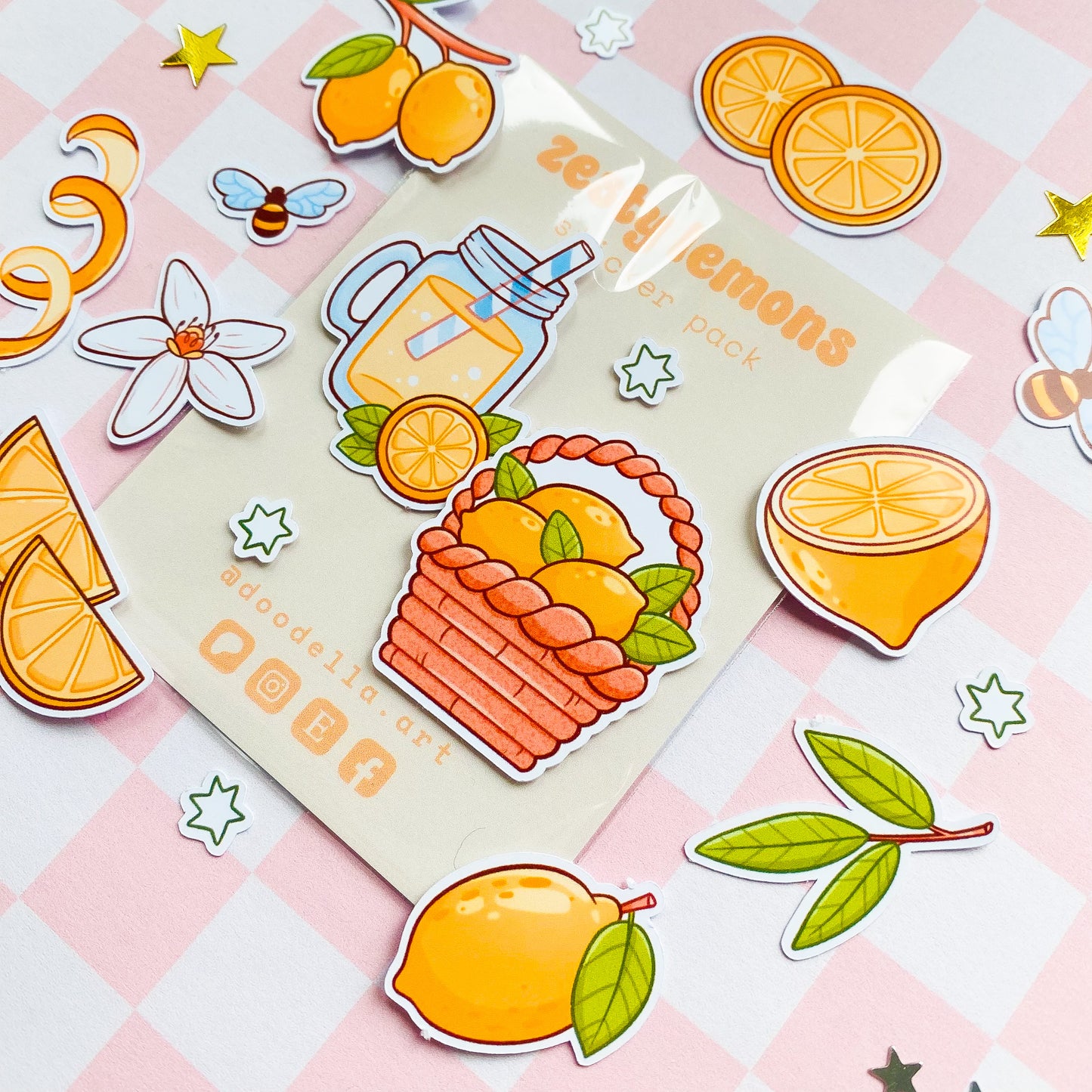Summer of Lemons Sticker Pack