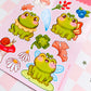 Forest Fairy Frogs Sticker Sheet