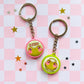 Frog Badge Keychains