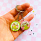 Frog Badge Keychains