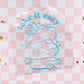 Take It Easy Frog Suncatcher Sticker