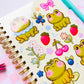 Summer Froggies Spiral Notebook