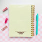 Hocus Pocus Wizard Frog Handmade Spiral Notebook