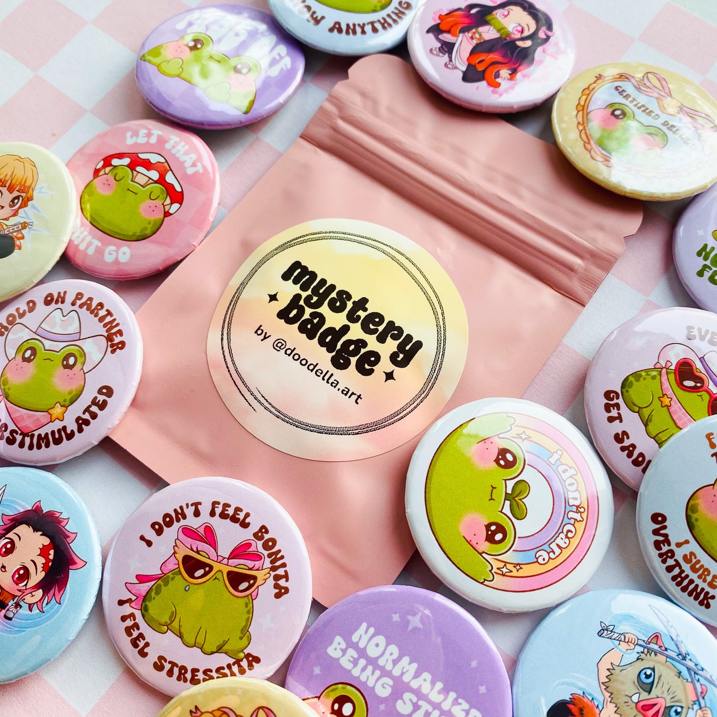 Button Badge Mystery Bag