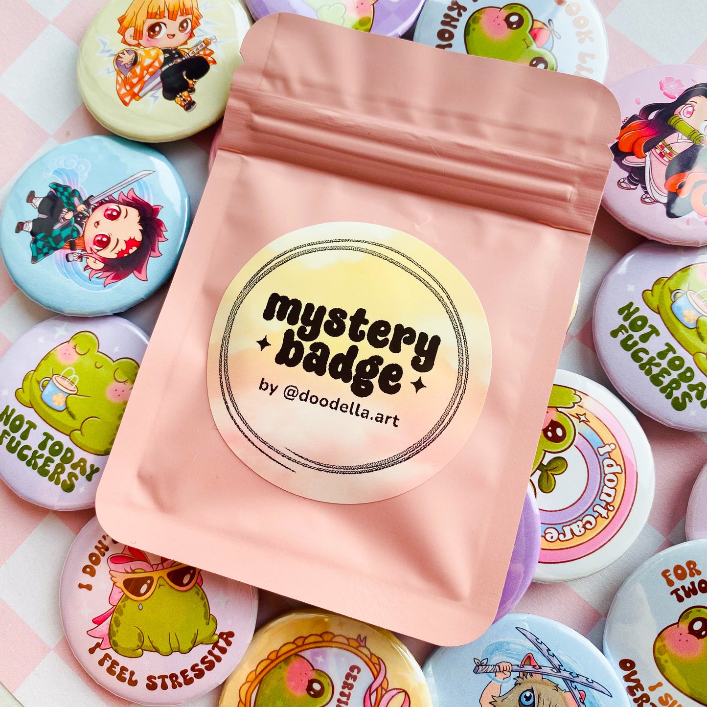Button Badge Mystery Bag