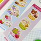 Macarons & Cupcakes Sticker Sheet