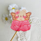 Bear Fairy with Butterfly Wings Sticker