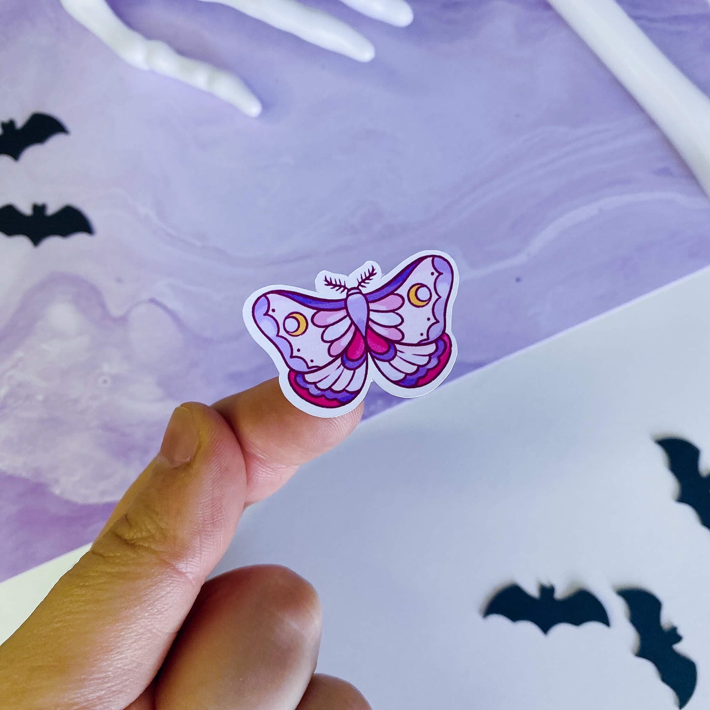 Halloween Doodles Sticker Sheet (C)