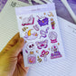 Halloween Doodles Sticker Sheet (C)