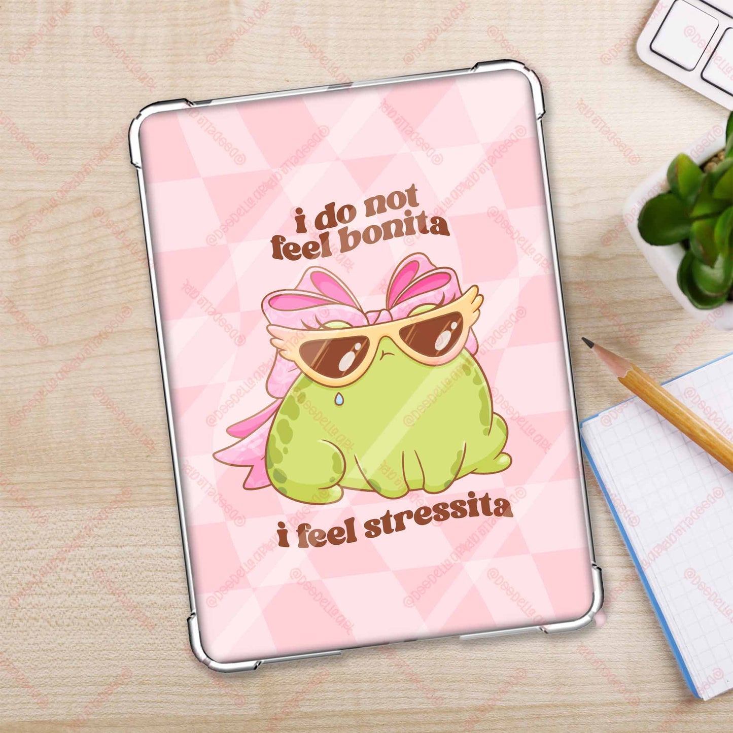 Bonita Stressita Frog Kindle Insert