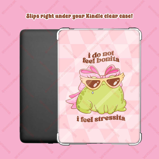 Bonita Stressita Frog Kindle Insert