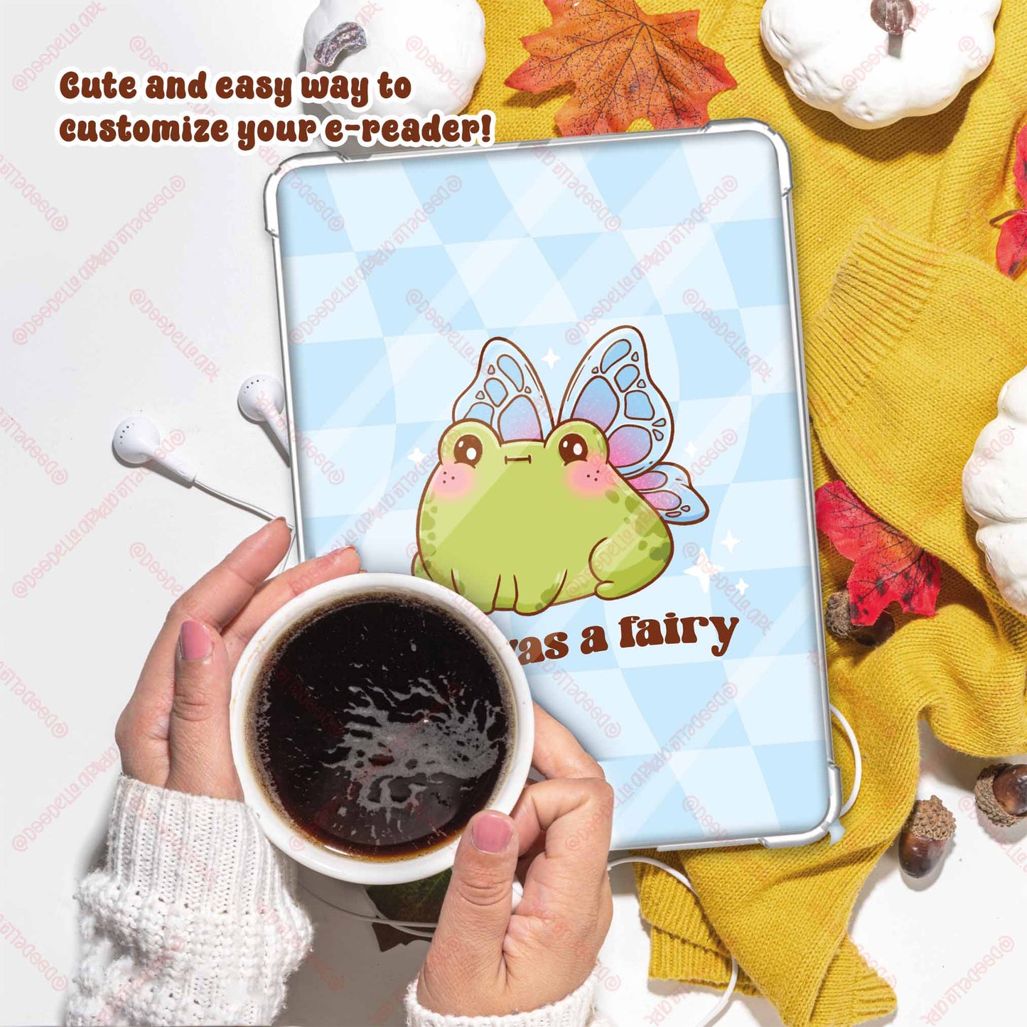 She Was A Fairy Frog Kindle Insert