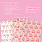 Coquette Bow & Cherries Kindle Insert