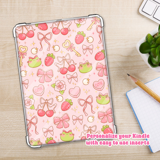 Coquette Bow & Cherries Kindle Insert