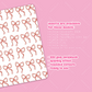 Coquette Bow & Cherries Kindle Insert