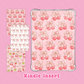 Coquette Bow & Cherries Kindle Insert