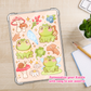 Kawaii Frogs Kindle Insert