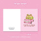 Printable New Driver Frog Greeting Card Bundle