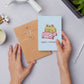 Printable New Driver Frog Greeting Card Bundle