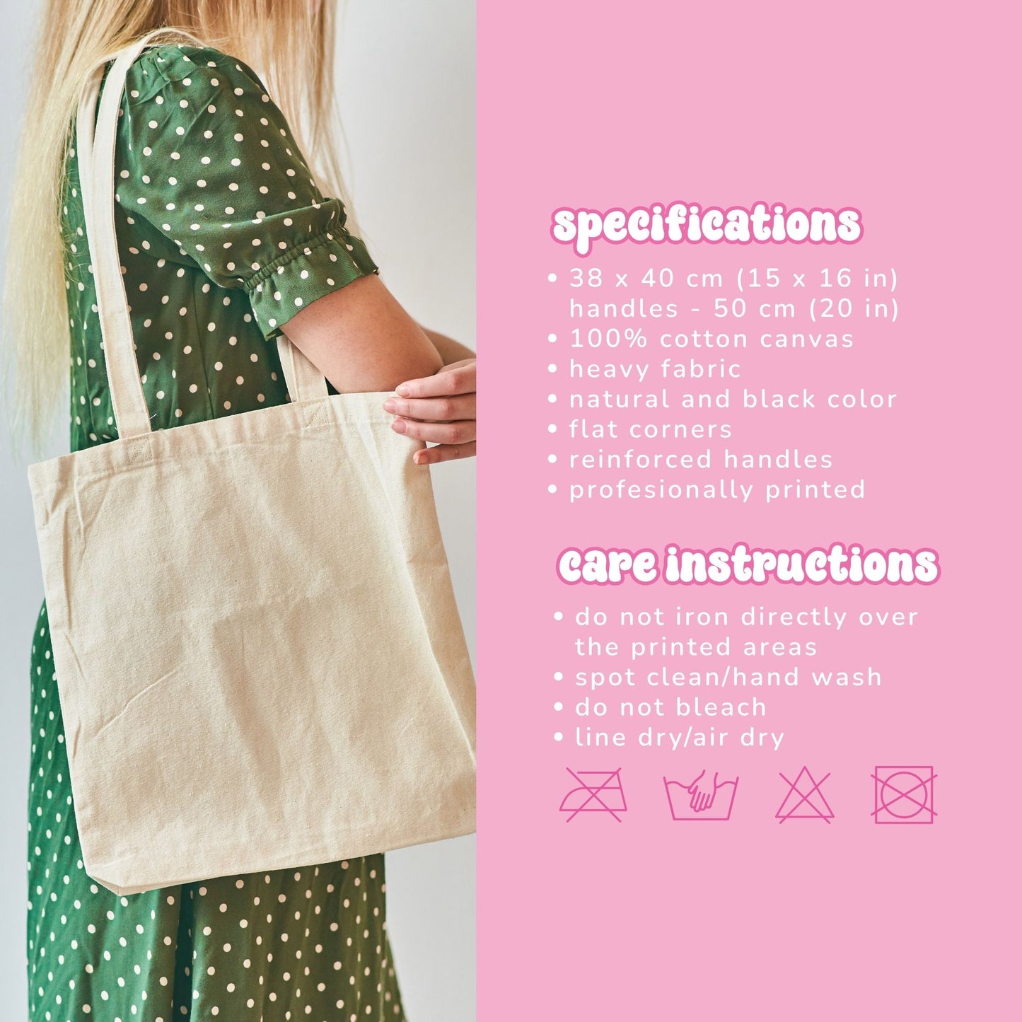 Squeeze the Day Lemon Cotton Canvas Tote Bag