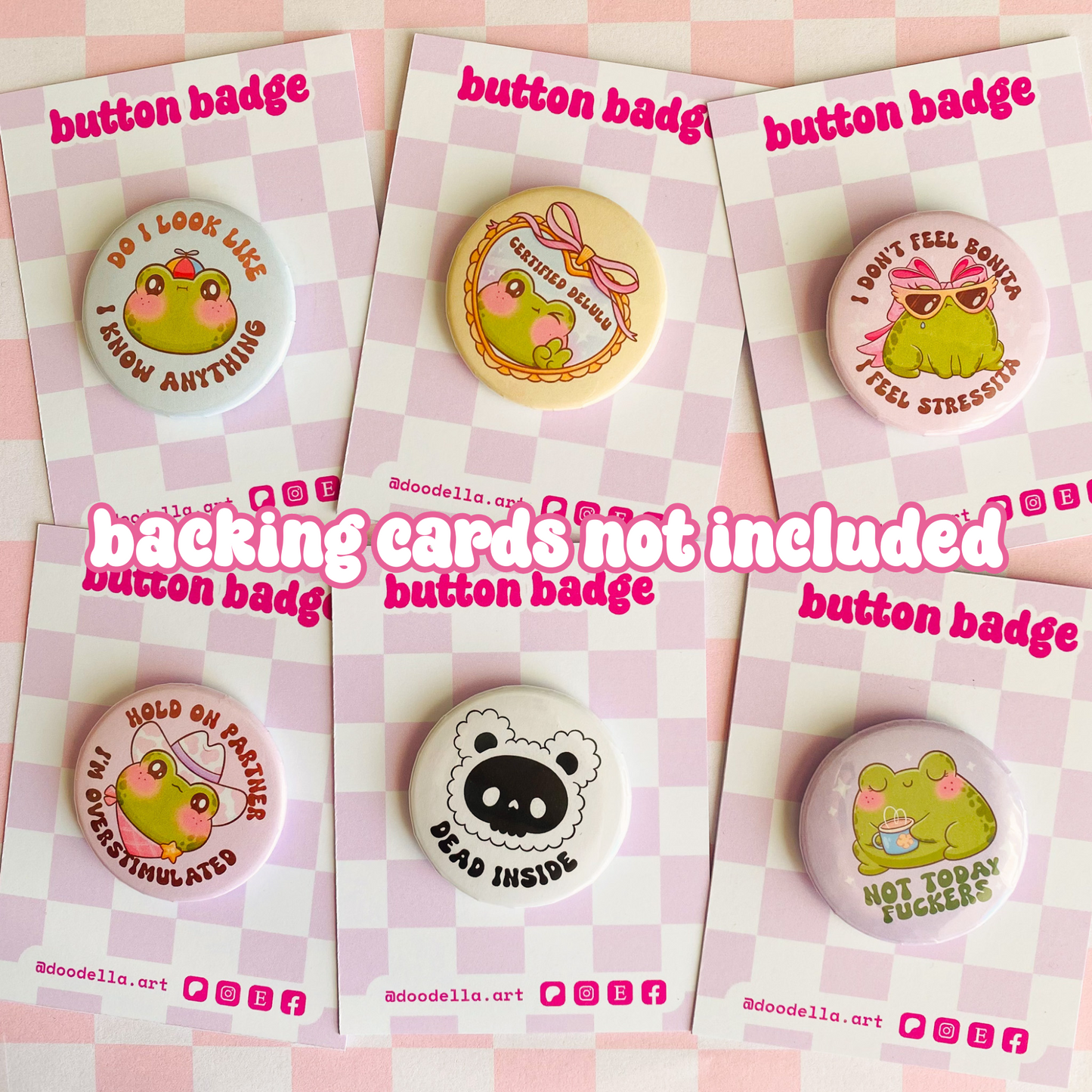 Button Badge Mystery Bag