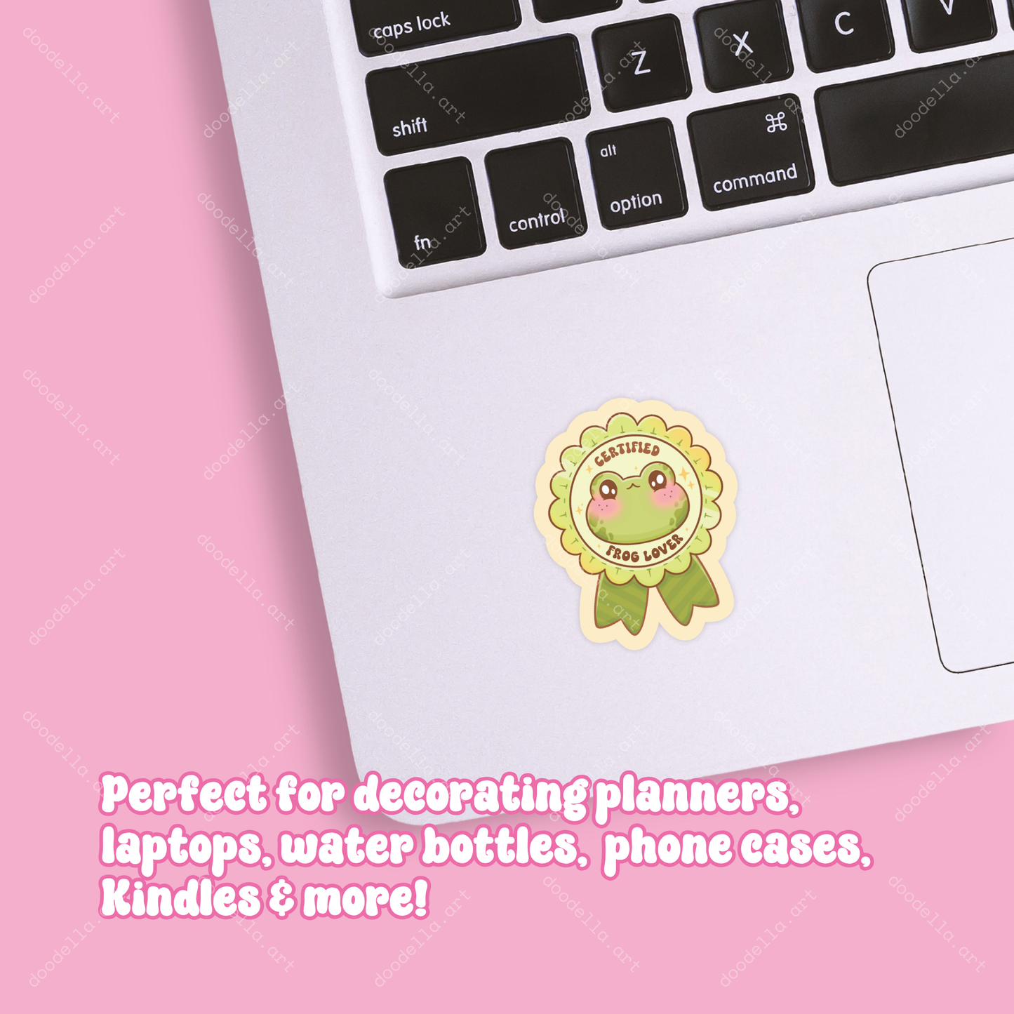 Certified Frog Lover Sticker