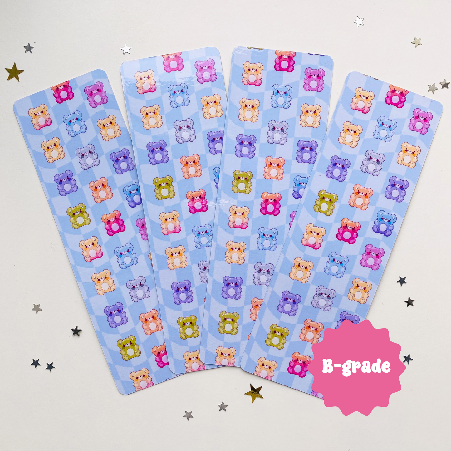 Kawaii Gummy Bear Bookmark - B-grade