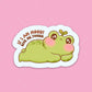 If I'm Moody Give Me Foodie Sticker