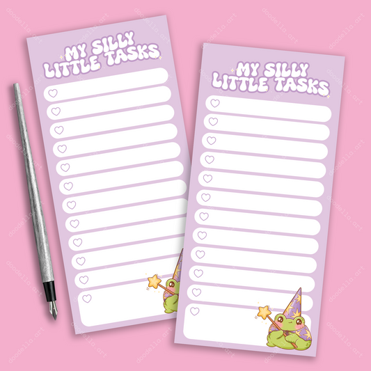 My Silly Little Notes Handmade Notepad