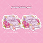 The Book of Spells or One More Chapter Sticker