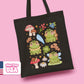 Forest Frog Fairies Cotton Canvas Tote Bag