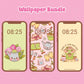 Spring Froggy Garden Phone Wallpaper Bundle - April 2024