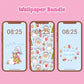 Wintery Phone Wallpaper Bundle - December 2024