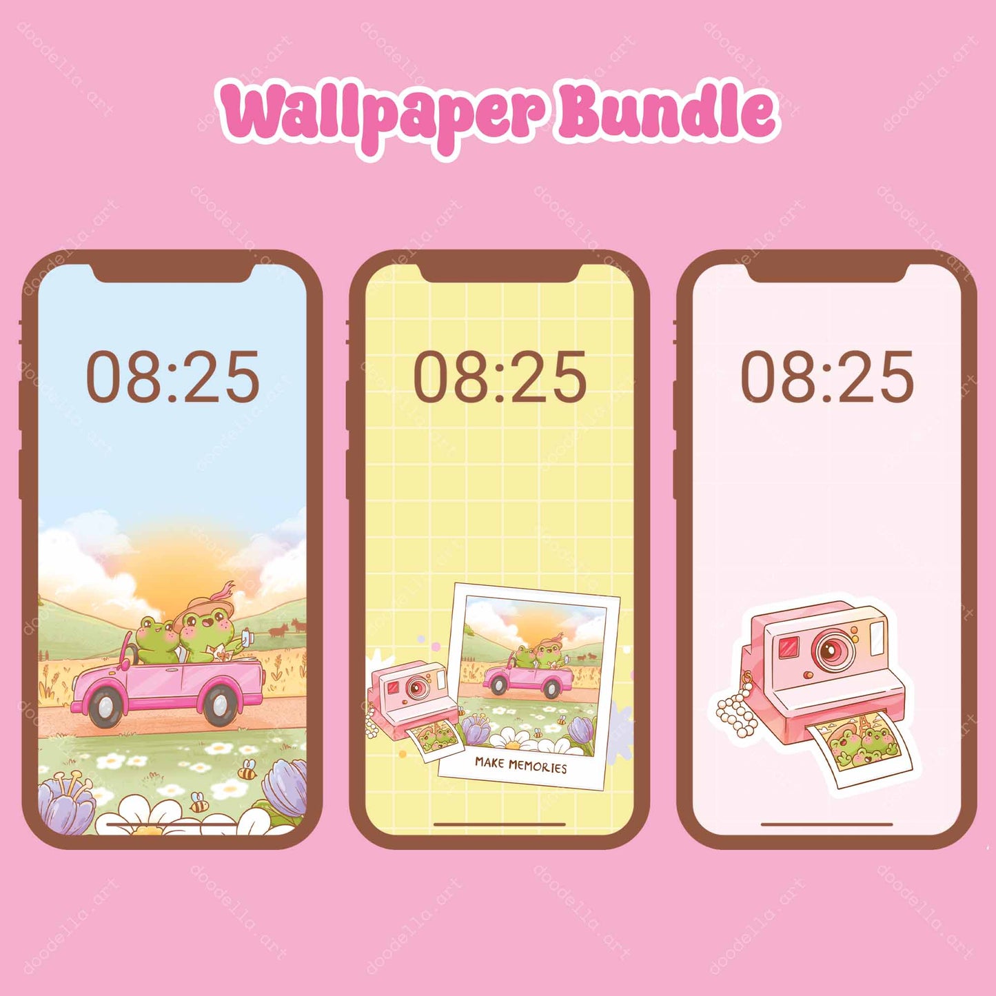 Travel Memeories Phone Wallpaper Bundle - July 2024