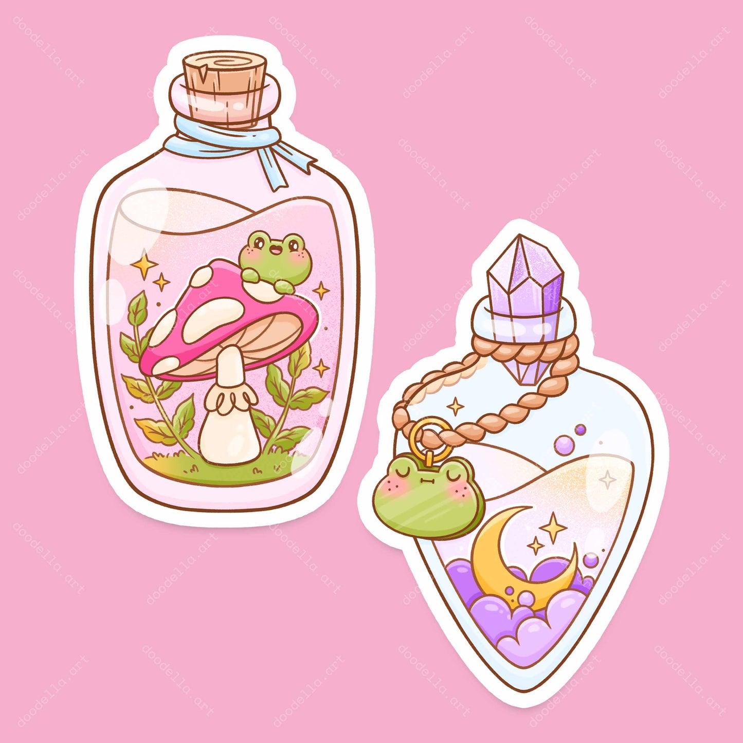 Magic Frog Potions Stickers - September 2024