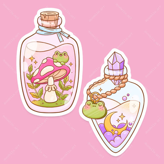 Magic Frog Potions Stickers - September 2024