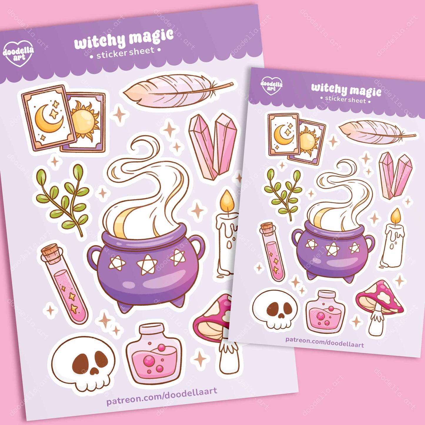 Witchy Magic Sticker Sheet - September 2024