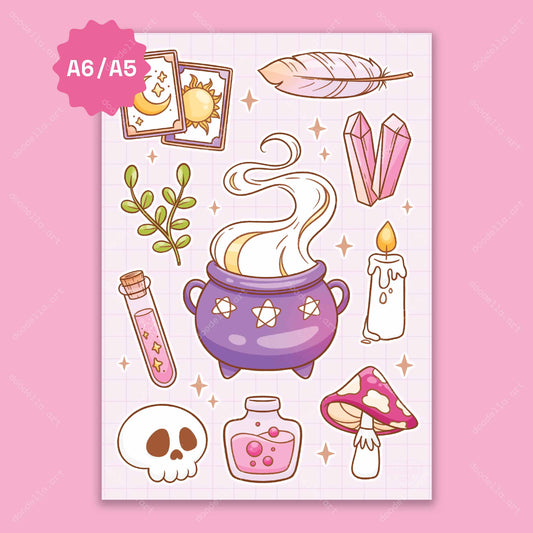 Witchy Magic Art Print - September 2024