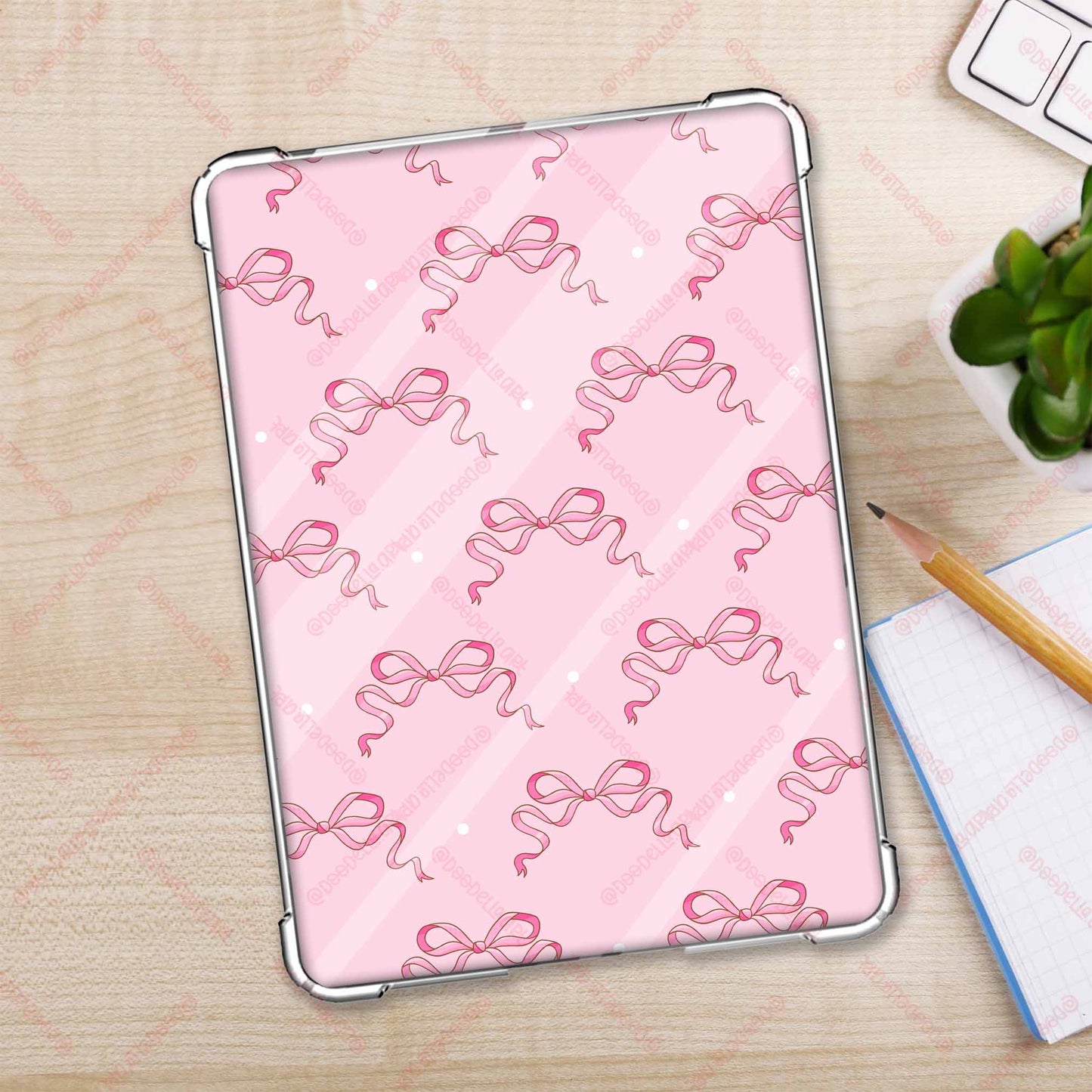 Pink Coquette Bows Kindle Insert