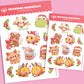 Christmas Characters Sticker Sheet
