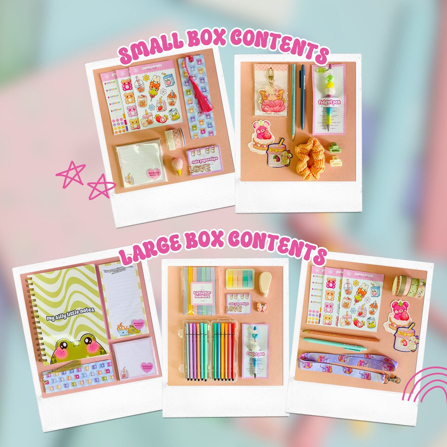 Pastel Stationery Mystery Gift Box