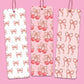 Coquette Bows & Cherries Bookmark