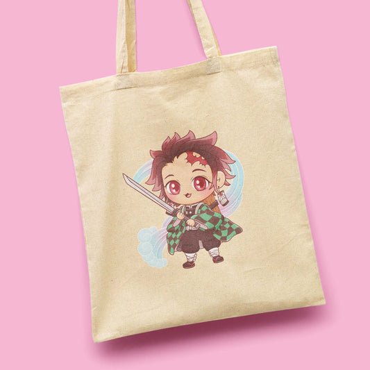 Tanjiro Canvas Tote Bag