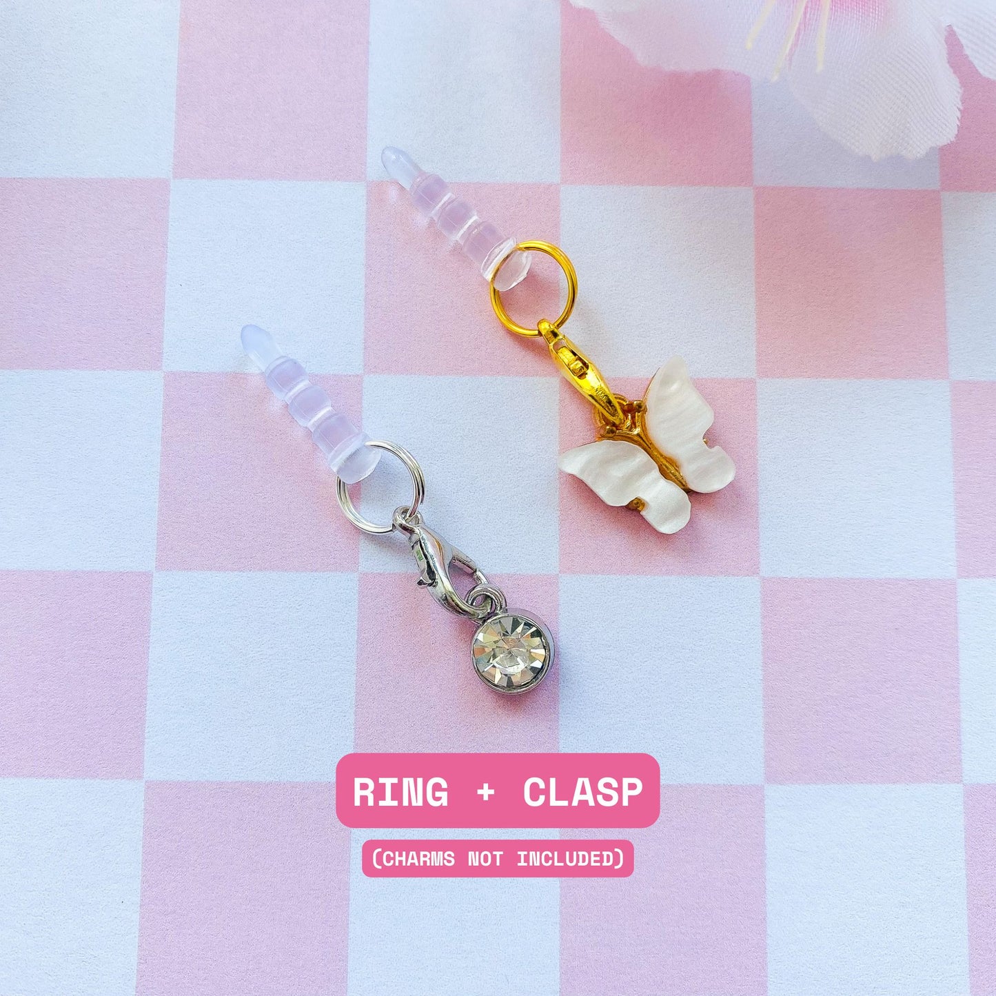 Clear 3.5 AUX Port Dust Plug
