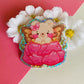 Bear Fairy with Butterfly Wings Sticker