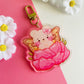 Flower Fairy Bear Keychain