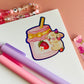 Strawberry Cow and Berry Jam Sticker