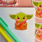 Baby Yoda Be Mine Sticker